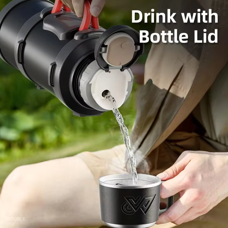 Stainless Steel Outdoor Thermos Cup (1700ml)