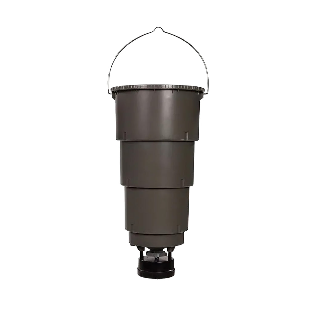 Moultrie 30lb All-in-One Hanging Feeder - 4 Feed Times - Bluetooth Programming Moultrie Connect - Collapsable