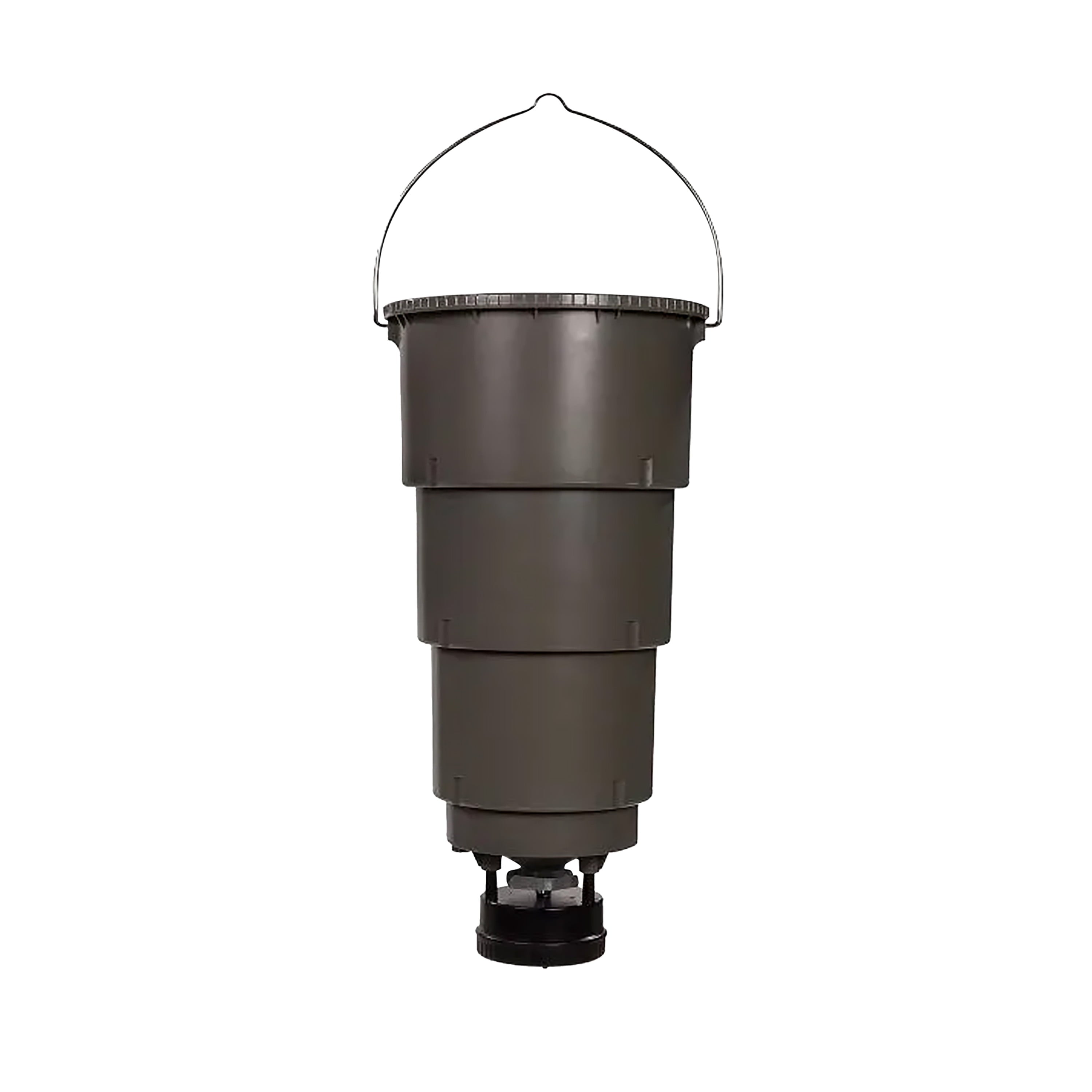 Moultrie 30lb All-in-One Hanging Feeder - 4 Feed Times - Bluetooth Programming Moultrie Connect - Collapsable